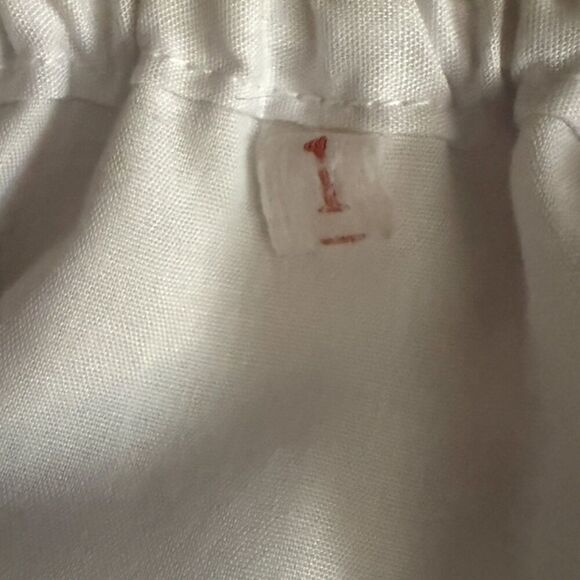 White Mexican Floral Embroidered Ruffle Dress Size 1 - Picture 8 of 9